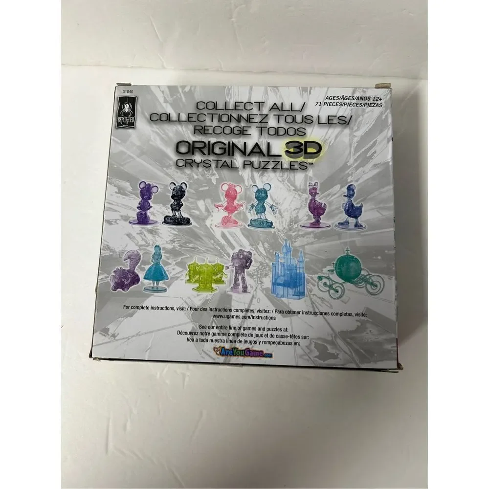 Bepuzzled Brand Original 3D crystal puzzle Disney Cinderella’s carriage